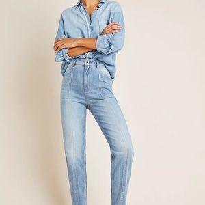 PILCRO ULTRA HIGH-RISE SLIM BOYFRIEND JEANS